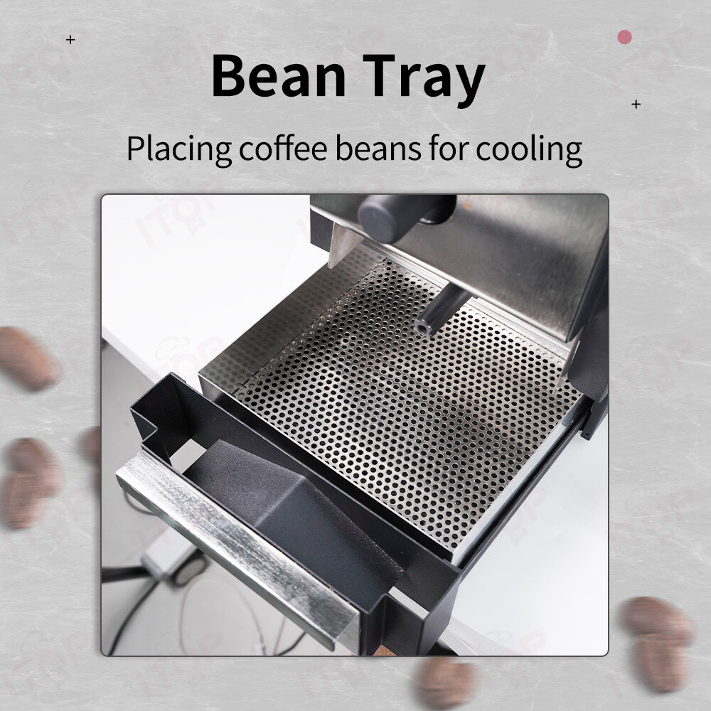 ITOP 2nd Coffee Bean Roater with Dual Control System for Artisan 110V-240V