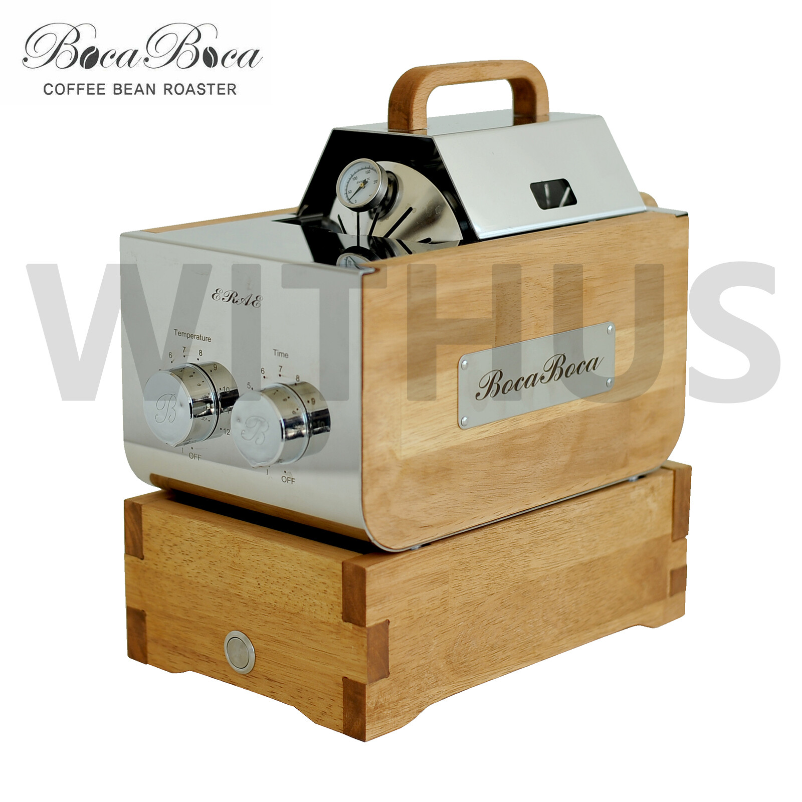 BocaBoca Coffee Bean Roaster 250 Roasting Machine Nuts Barista Home AC 220V