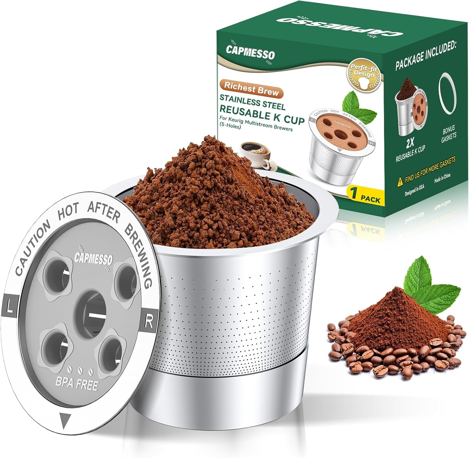 MO Reble K Cups for : 2025 Updated My K cup Metal Coffee