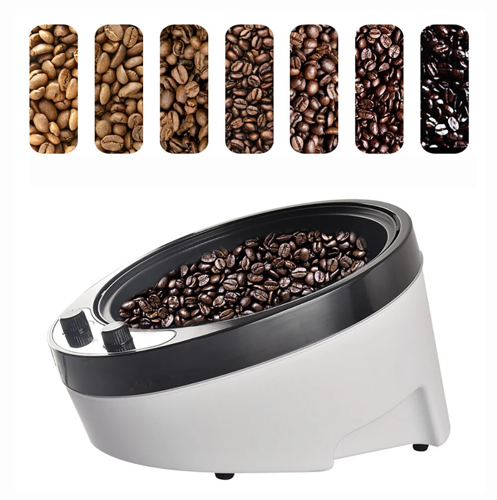 220V Electric Coffee Roaster Grains Peanuts Sesame Baking Machine Tea Dryer