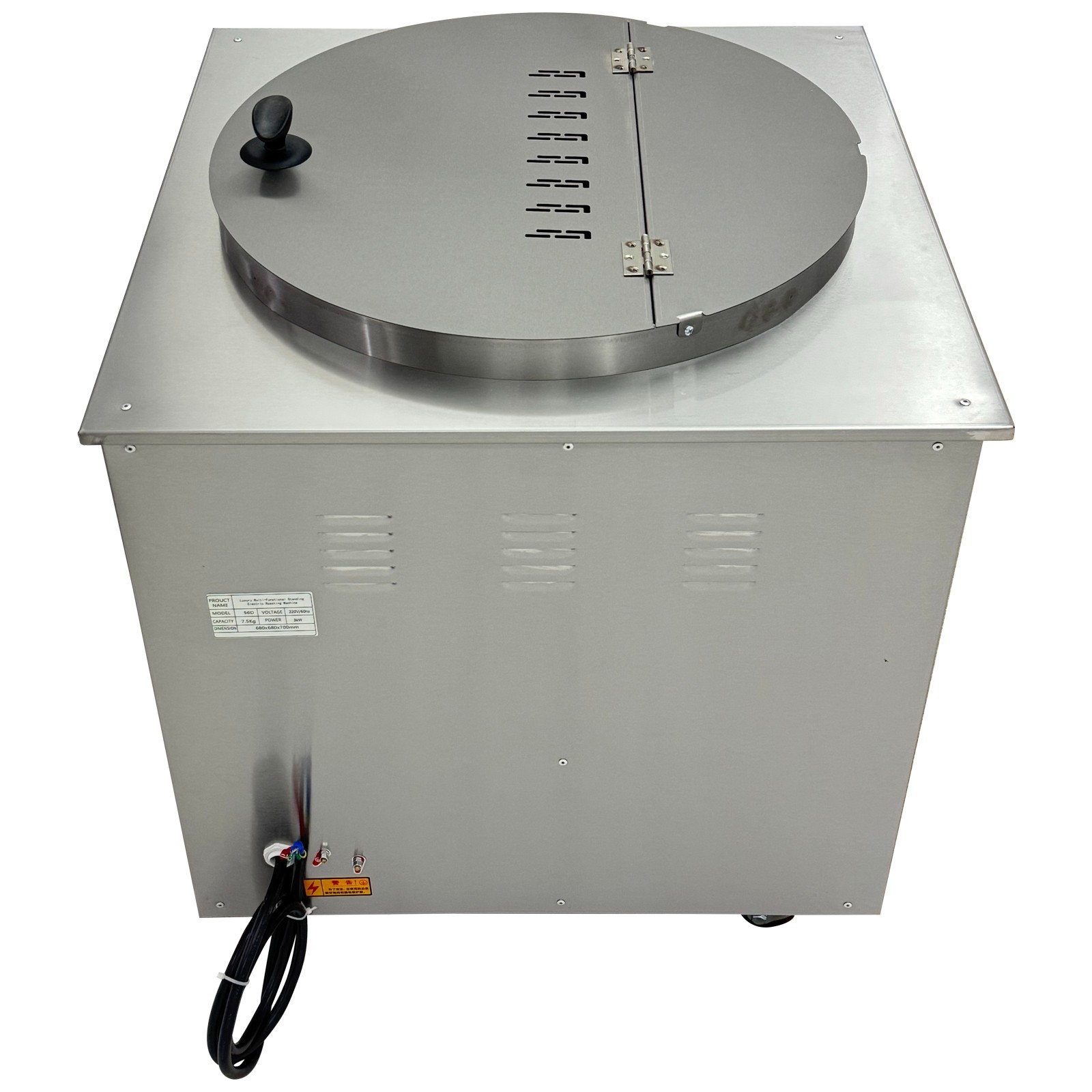 7.5kg Capacity Bean Roasting Machine Stainless Steel Coffee Bean Roaster