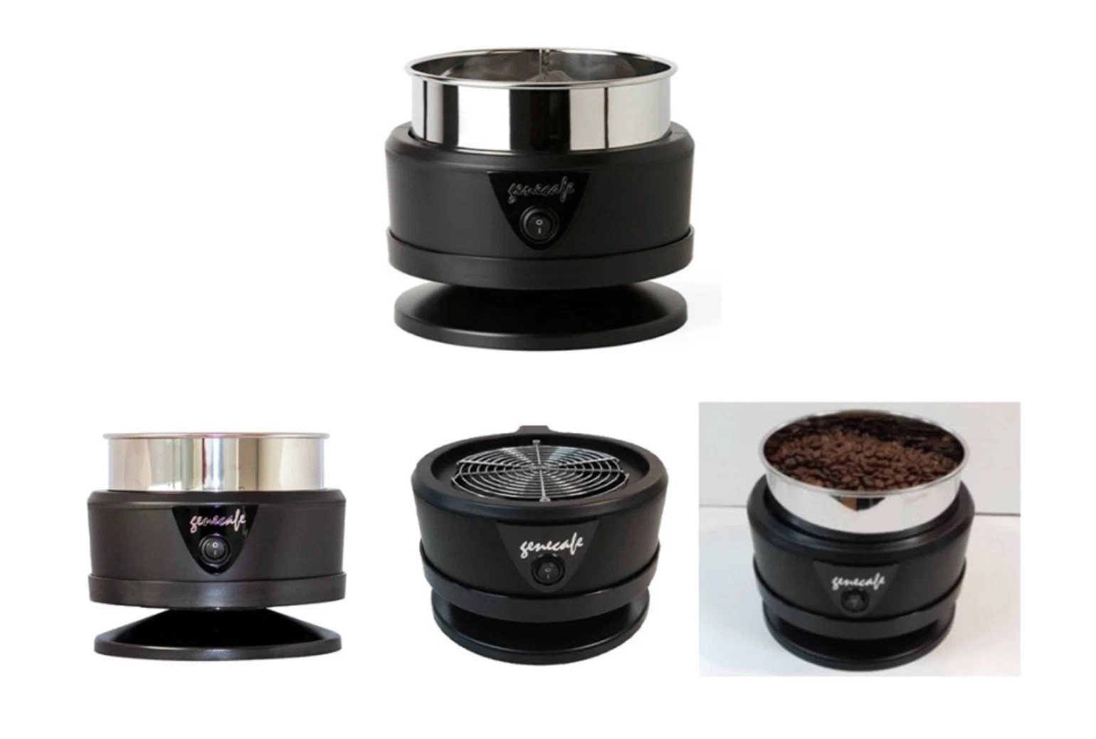 Gene Cafe CBC-101 Coffee Bean Cooler Roasting Rapid Cooling 250g 220V Black Set