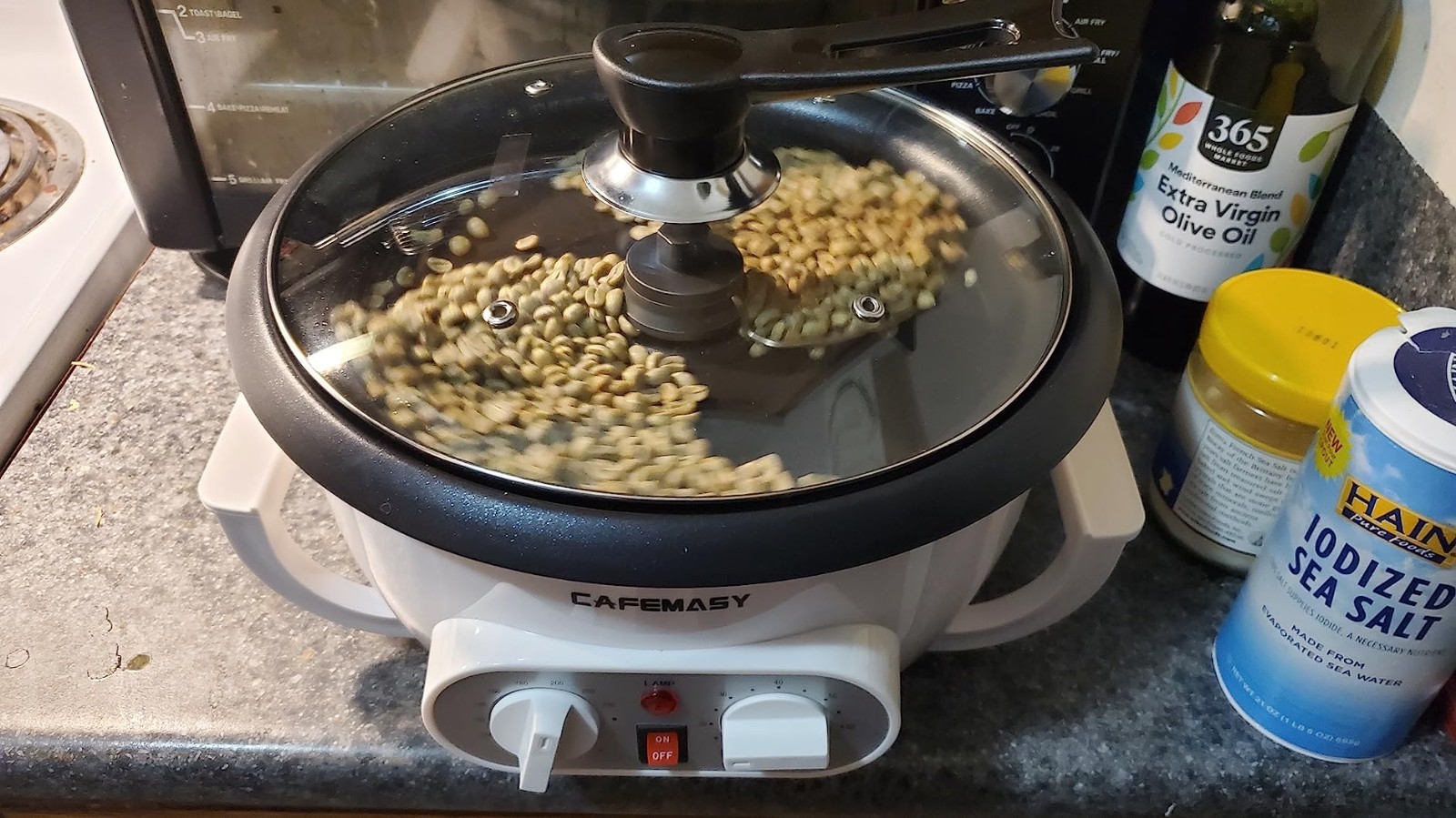 Professional Coffee Roaster with Adjustable Temp, 110V^