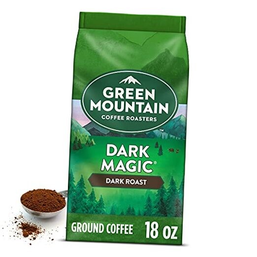 Ground Coffee, Bagged 18 oz 18 Ounce (Pack of 1) Dark Magic