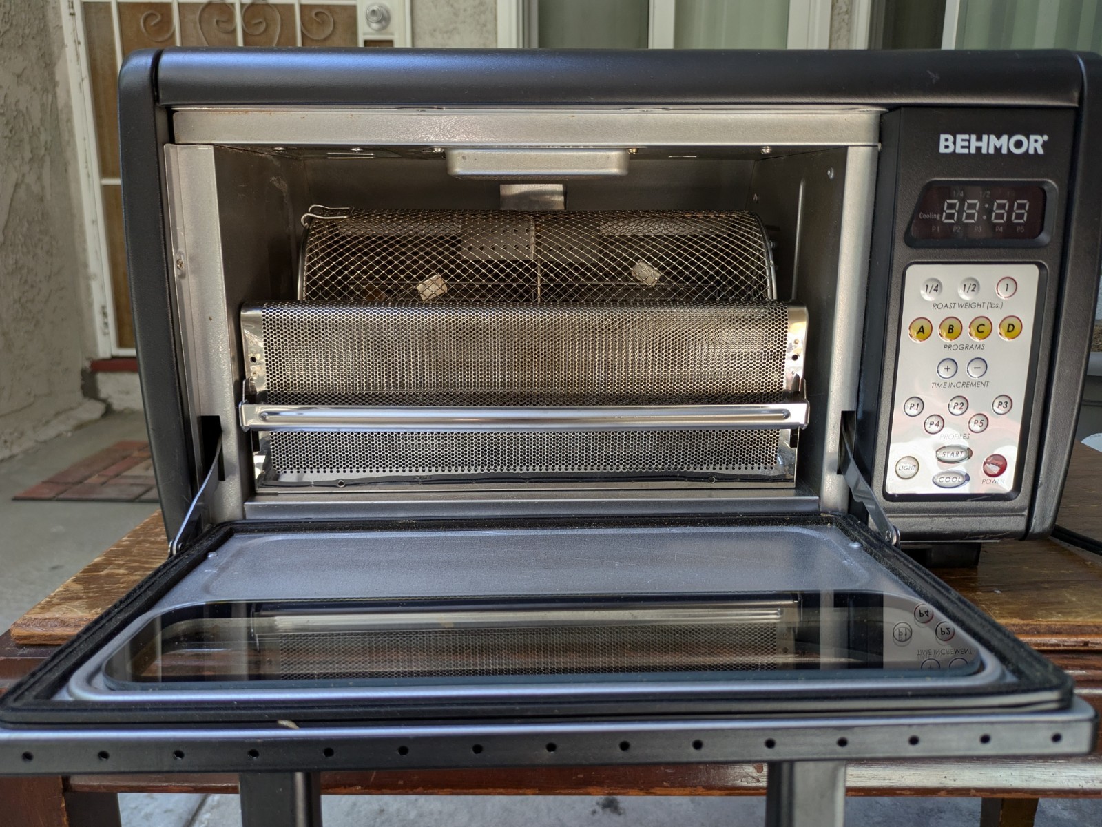 Behmor 1600 Coffee Roaster – Model TO9500TC-UL – UPGRADED Front Panel — TESTED