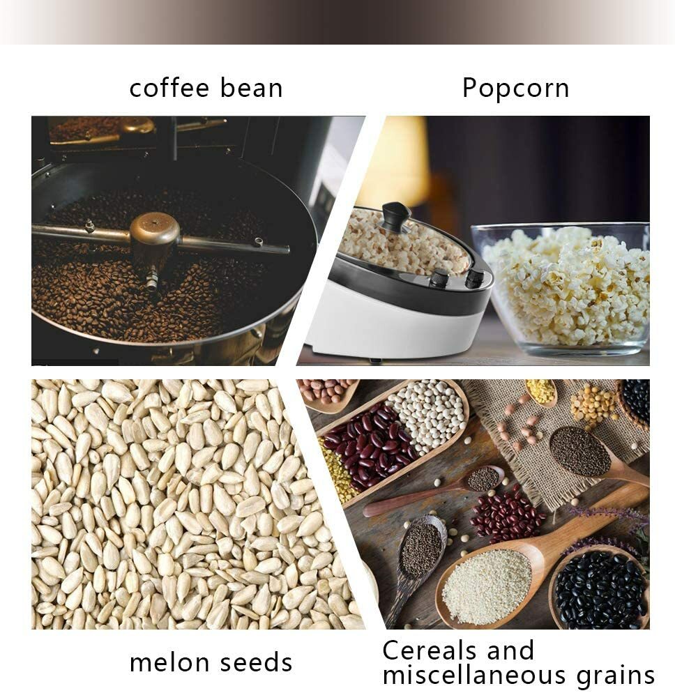 800g 800W Electric Coffee Roaster Machine for Home Coffee Beans Roaster 110V