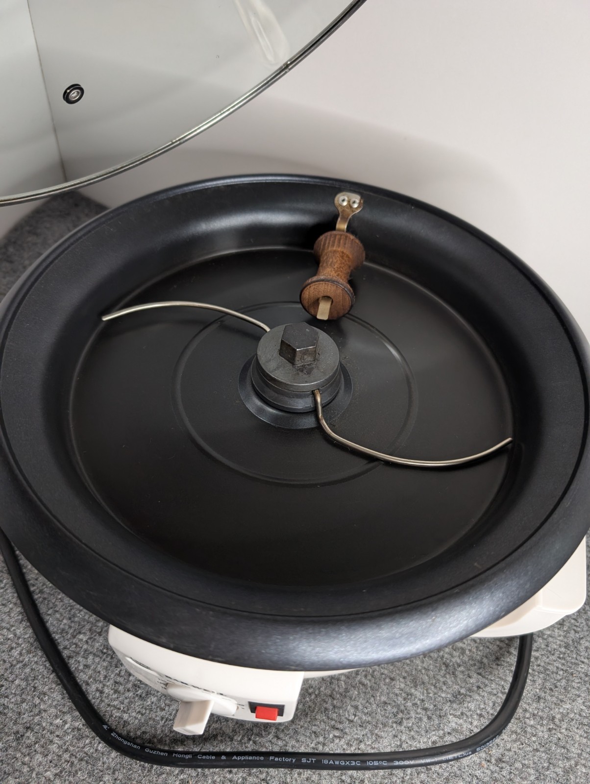 Bar Well Electric Coffee Bean Roaster Coffee Bean 1200W Home Roasting SRC-300