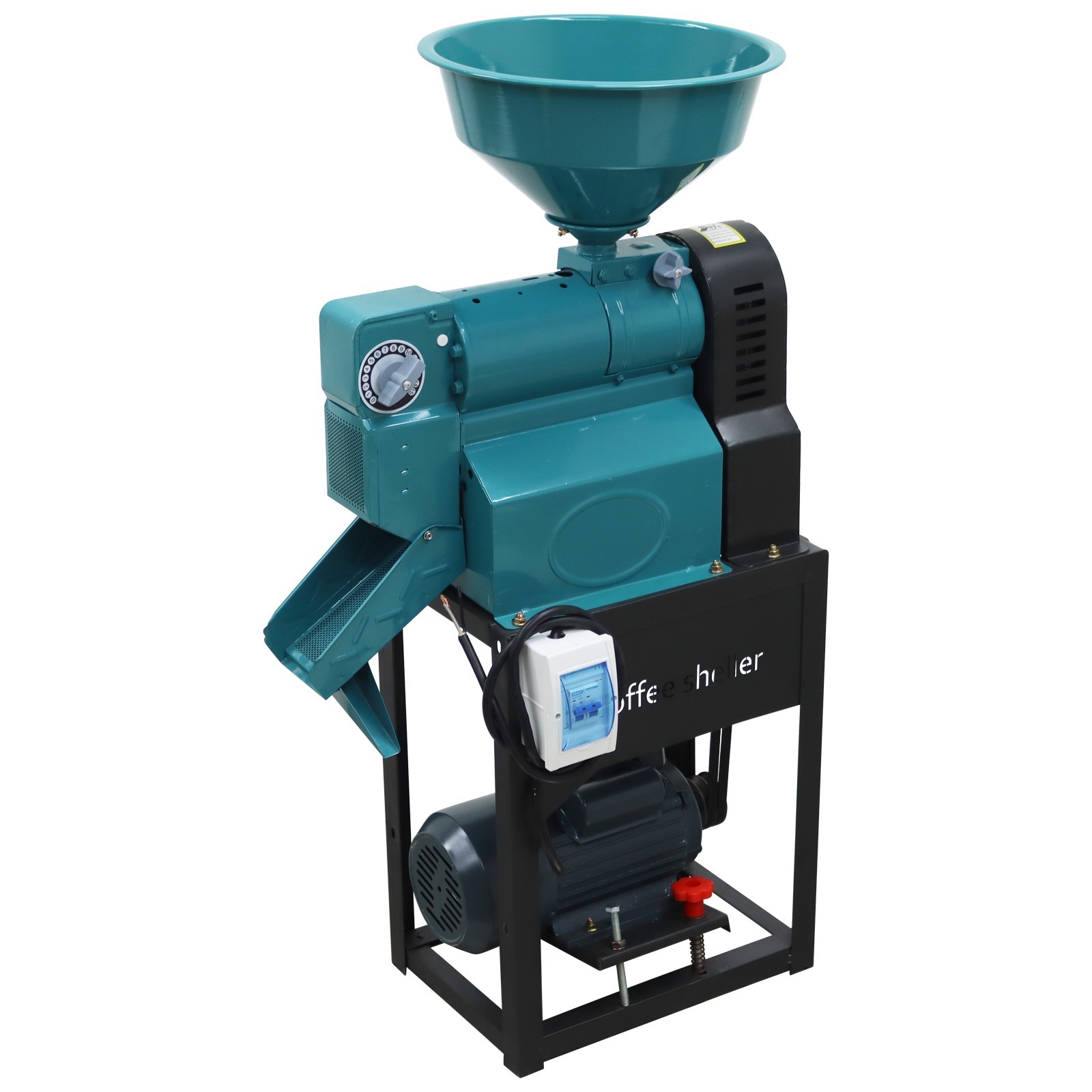 Coffee Bean Peeling Machine Coffee Bean Sheller Peeler Adjustable Speed 220V