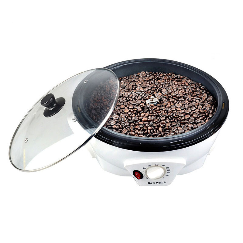 220V Coffee Roaster Machine Coffee Bean Roasting Baking for Kitchen Cafe Shop