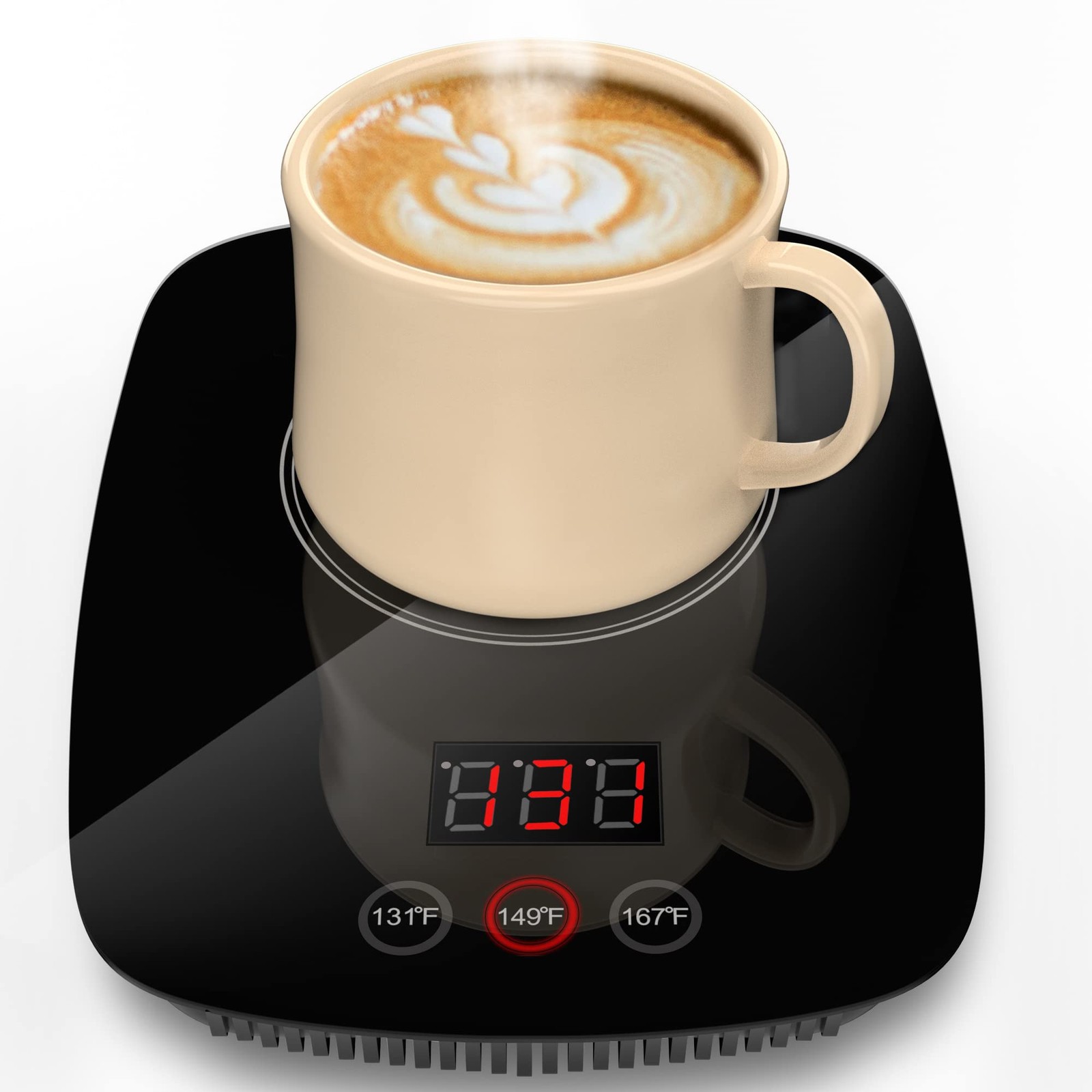 YEOSEN Coffee Mug Warmer,Upgrade Cup Warmer Upgrade Warmer, Black
