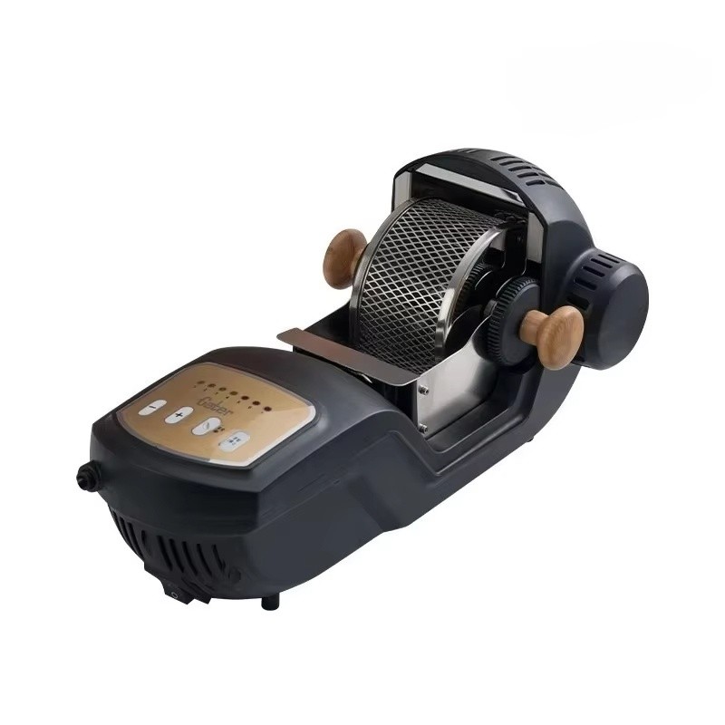Electric Coffee Roaster Coffee Bean Nuts Roasting Baking Drum Machine Home 1500W