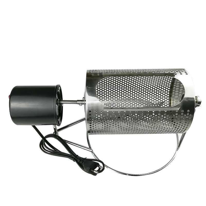 Electric Coffee Bean Roaster Stainless Steel Peanuts Pine Nuts Baking Machine