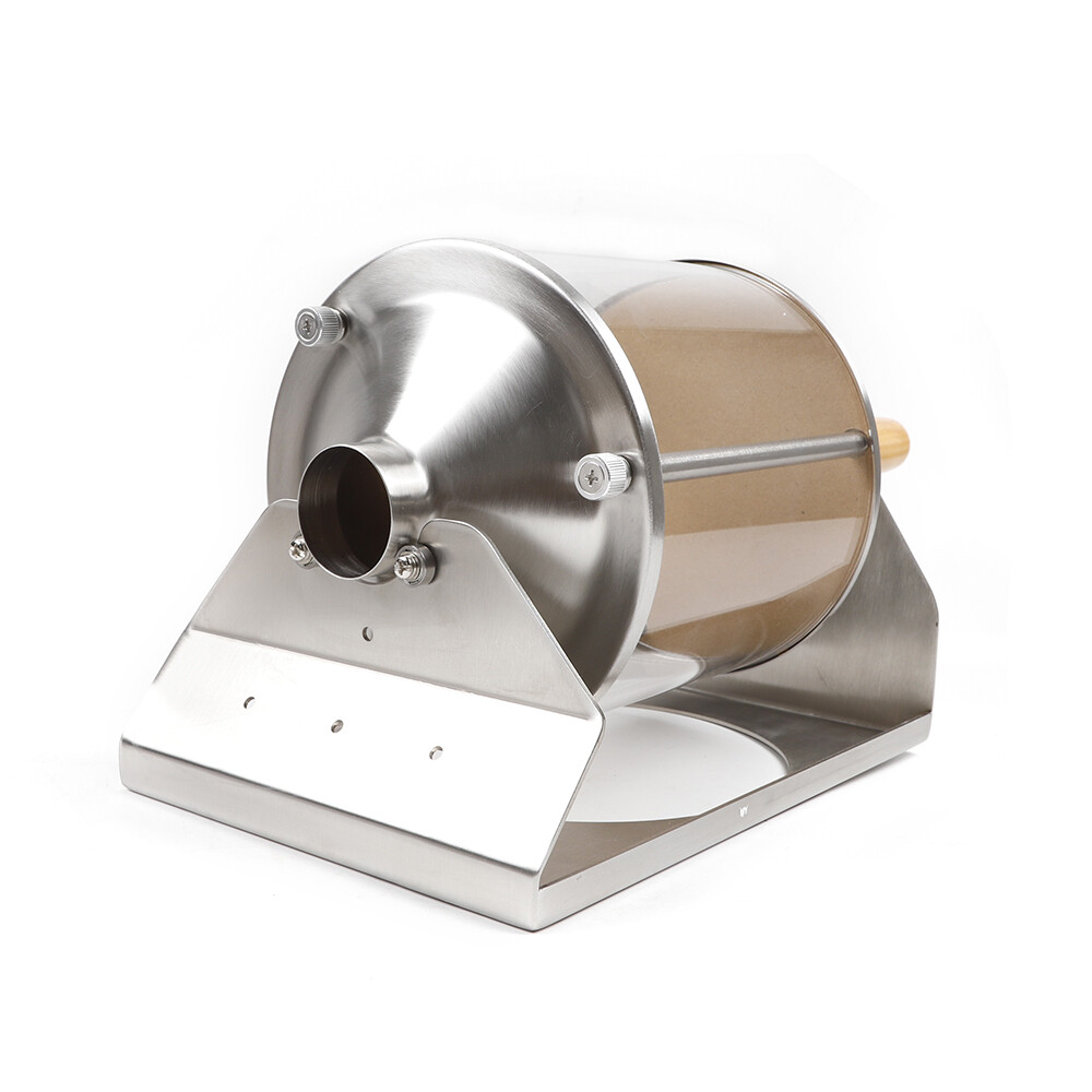 Coffee Bean Roaster 1 pound Roasting Machine Nuts Home Coffee shop Wooden handle