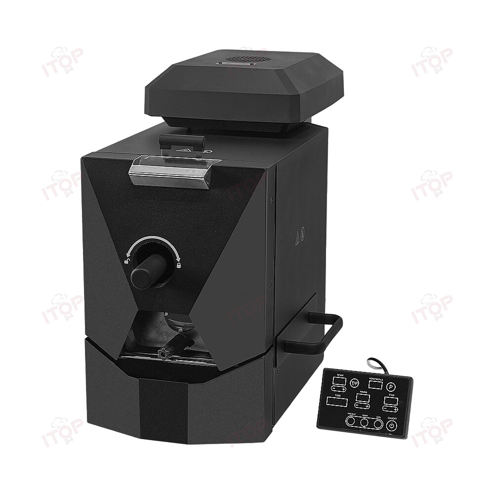 1000W Coffee Bean Roaster Commercial Automatic Roaster with Baking Curve Options