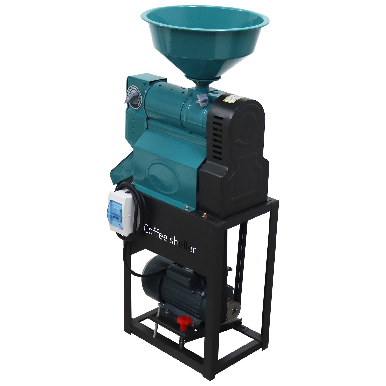 Coffee Bean Peeling Machine Coffee Bean Sheller Peeler Adjustable Speed 220V
