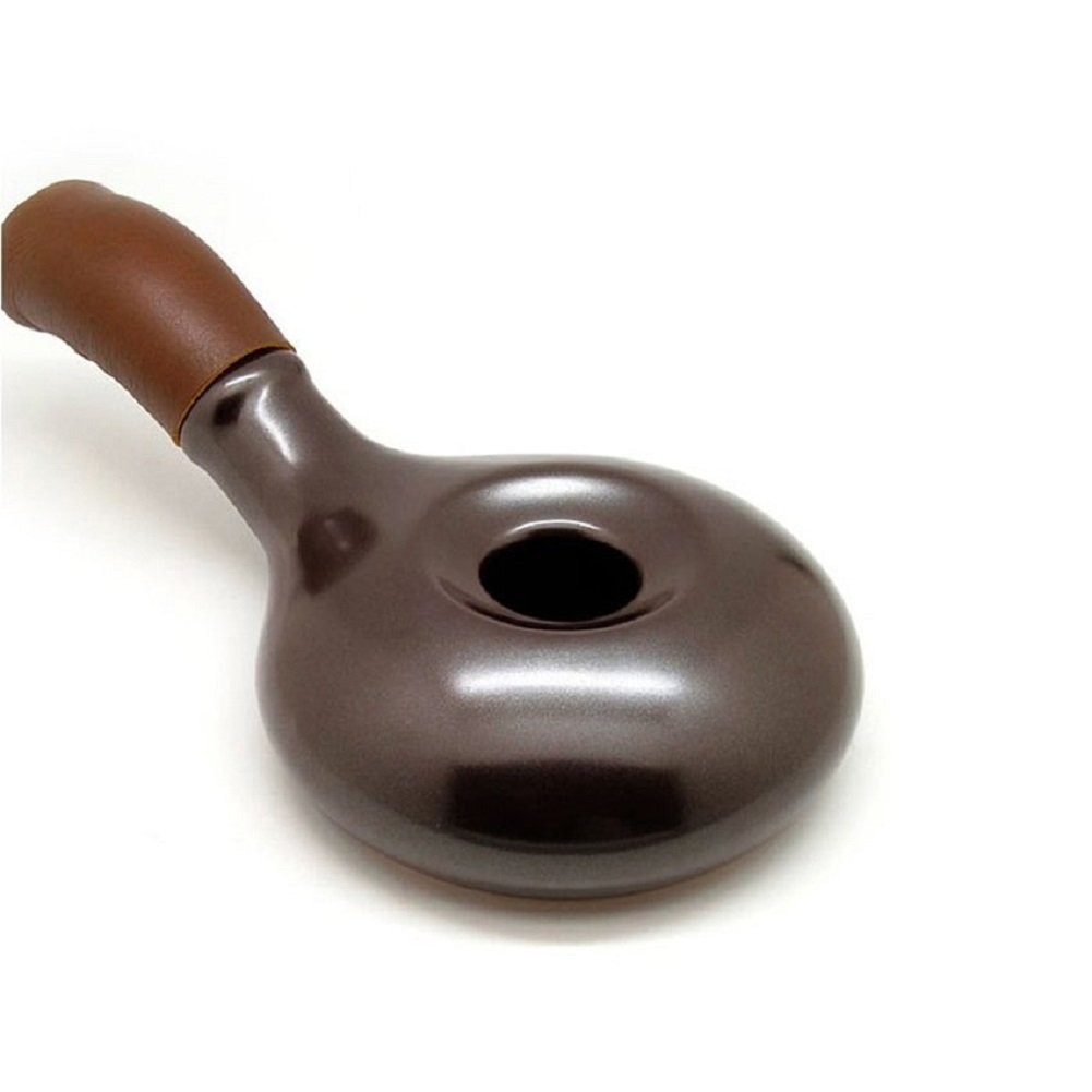 New Nuvo Korean Eco Ceramic Handy Coffee Bean Roaster (NV-1CHR). Genuine cowhide