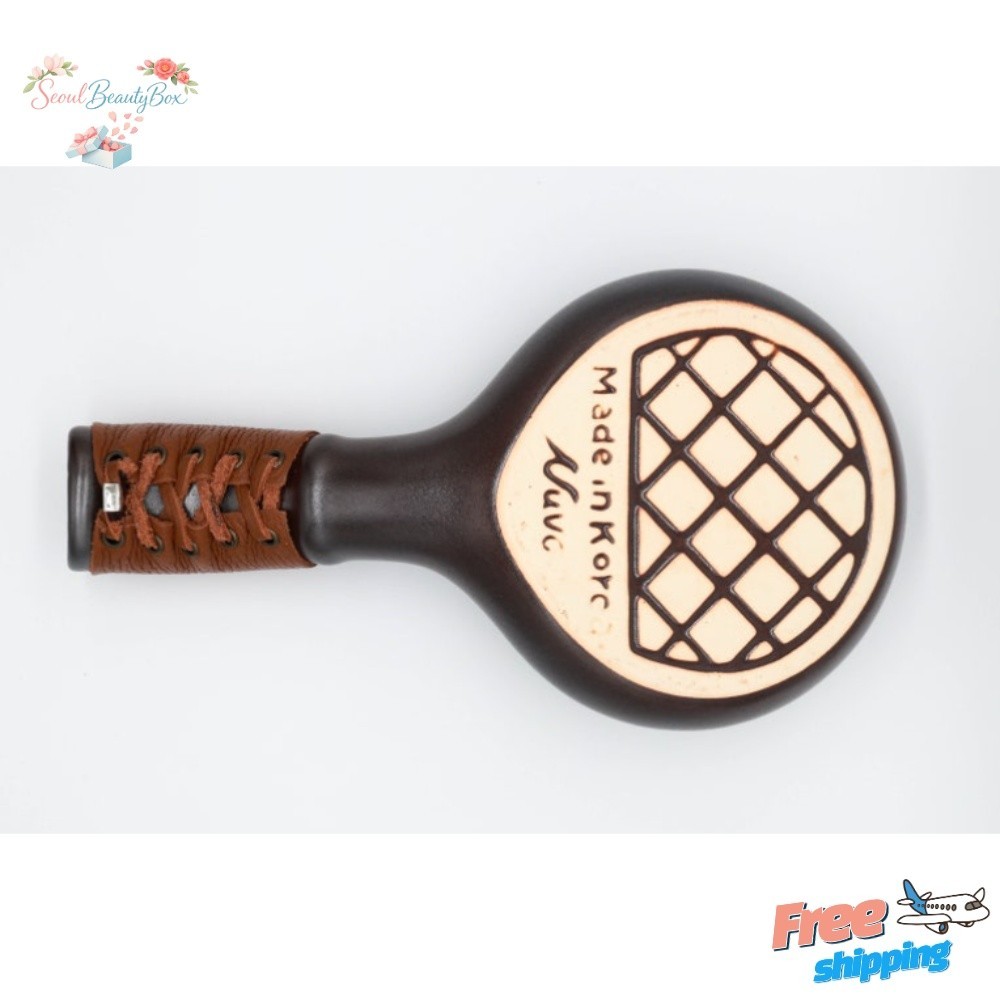 Nuvo Eco Ceramic Handy Coffee Bean Roaster 30-70g Leather Handle Made in Korea
