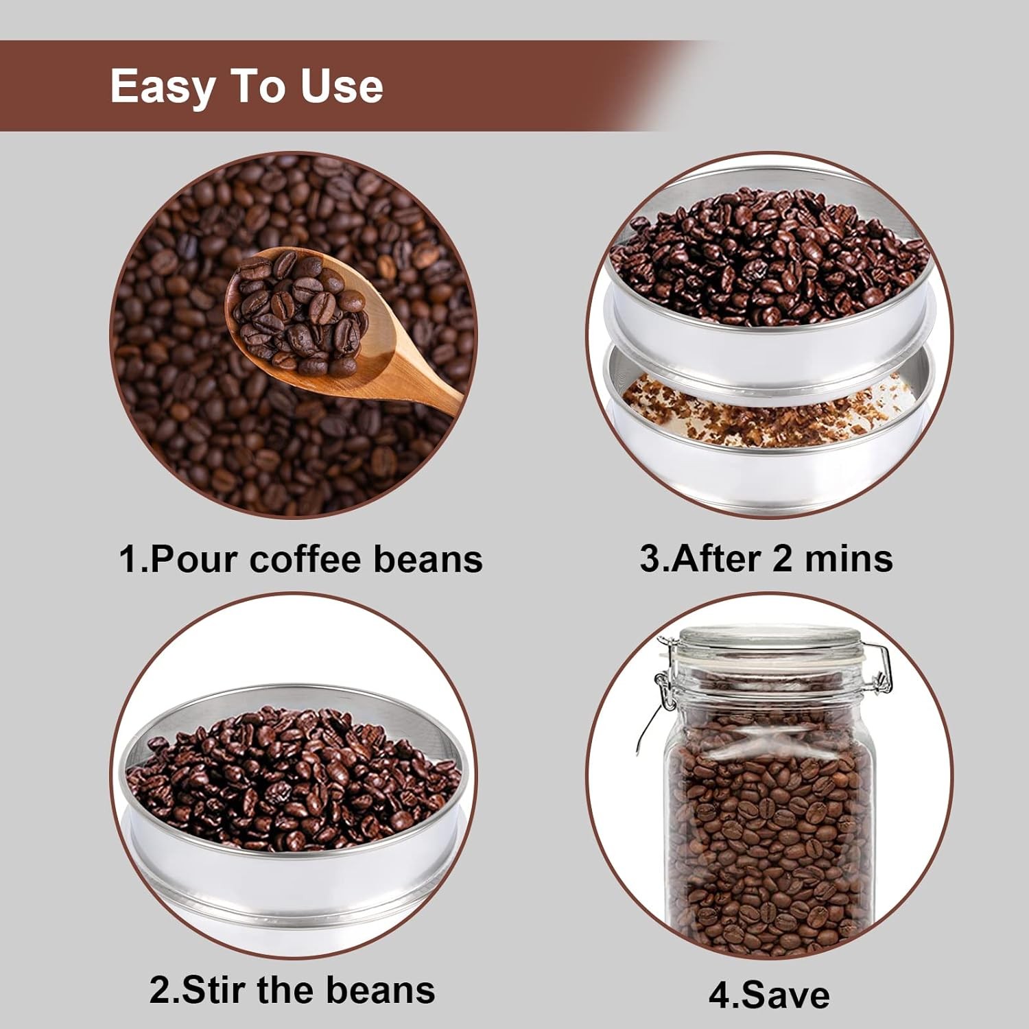 iCosoni Coffee Bean cooler Electric Coffee Roasting Cooling Machine High