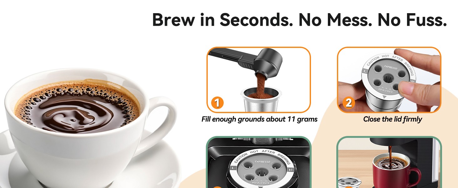 MO Reble K Cups for : 2025 Updated My K cup Metal Coffee