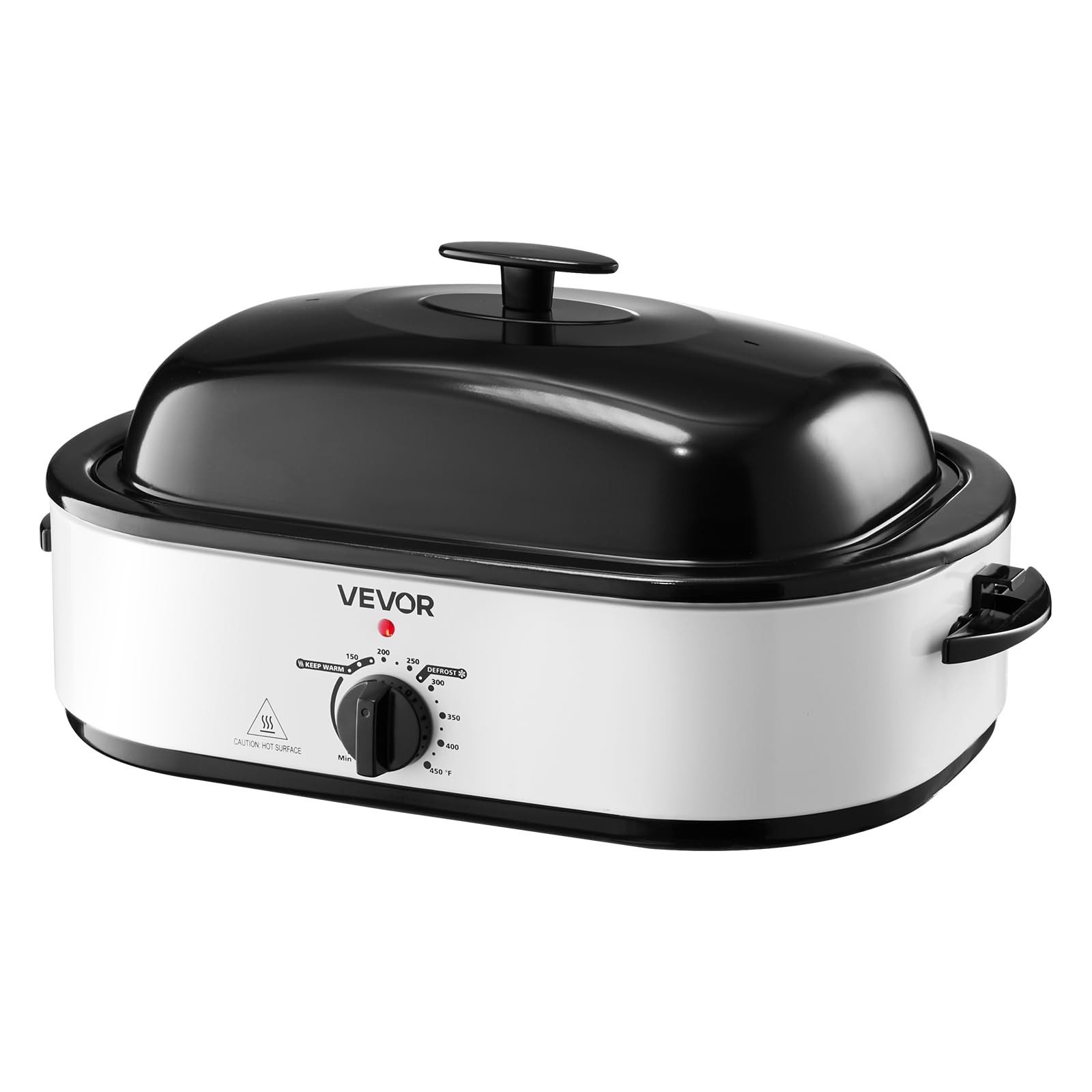 Vevor Roaster Oven 18Qt Electric Roaster Oven 150-450 Adjustable Temperature