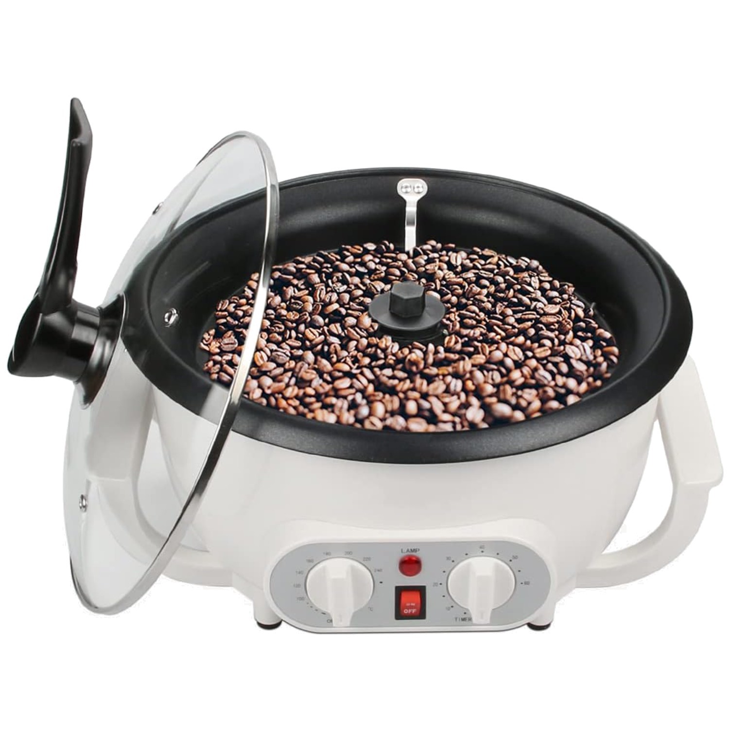 Professional 60 Min Timer Coffee Bean Roaster 0.75kg