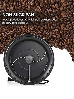 Upgrade Coffee Roaster Machine for Home Use, 110V Household Electric Coffee Bean