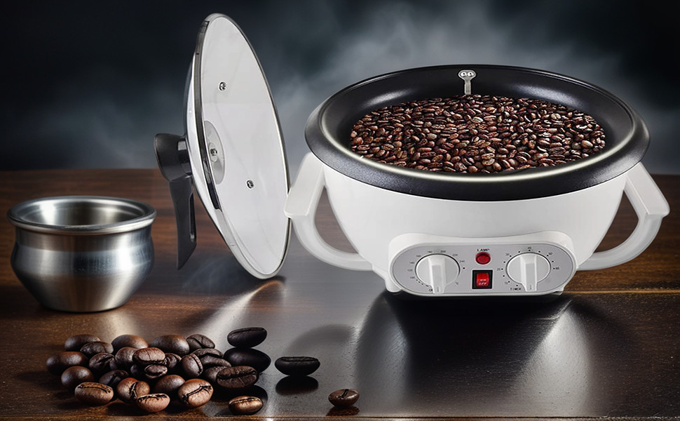 WINB Coffee Roaster Machine for Home Use, 110V Household Electric Coffee Bean