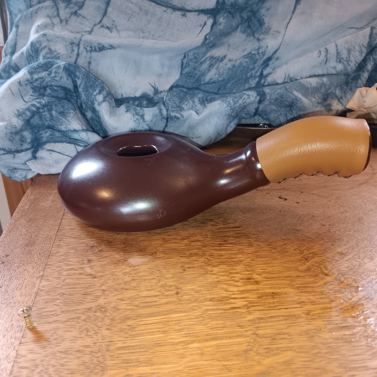 Nuvo Eco Ceramic Handy Coffee Bean Roaster Leather Handle – Made In Korea