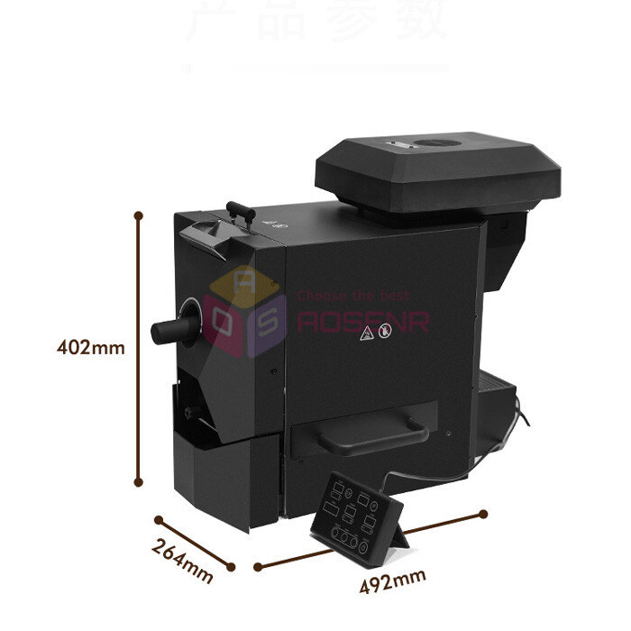 Simulates Direct Fire Electric Drum Coffee Roasting Machine Coffee Bean Roaster