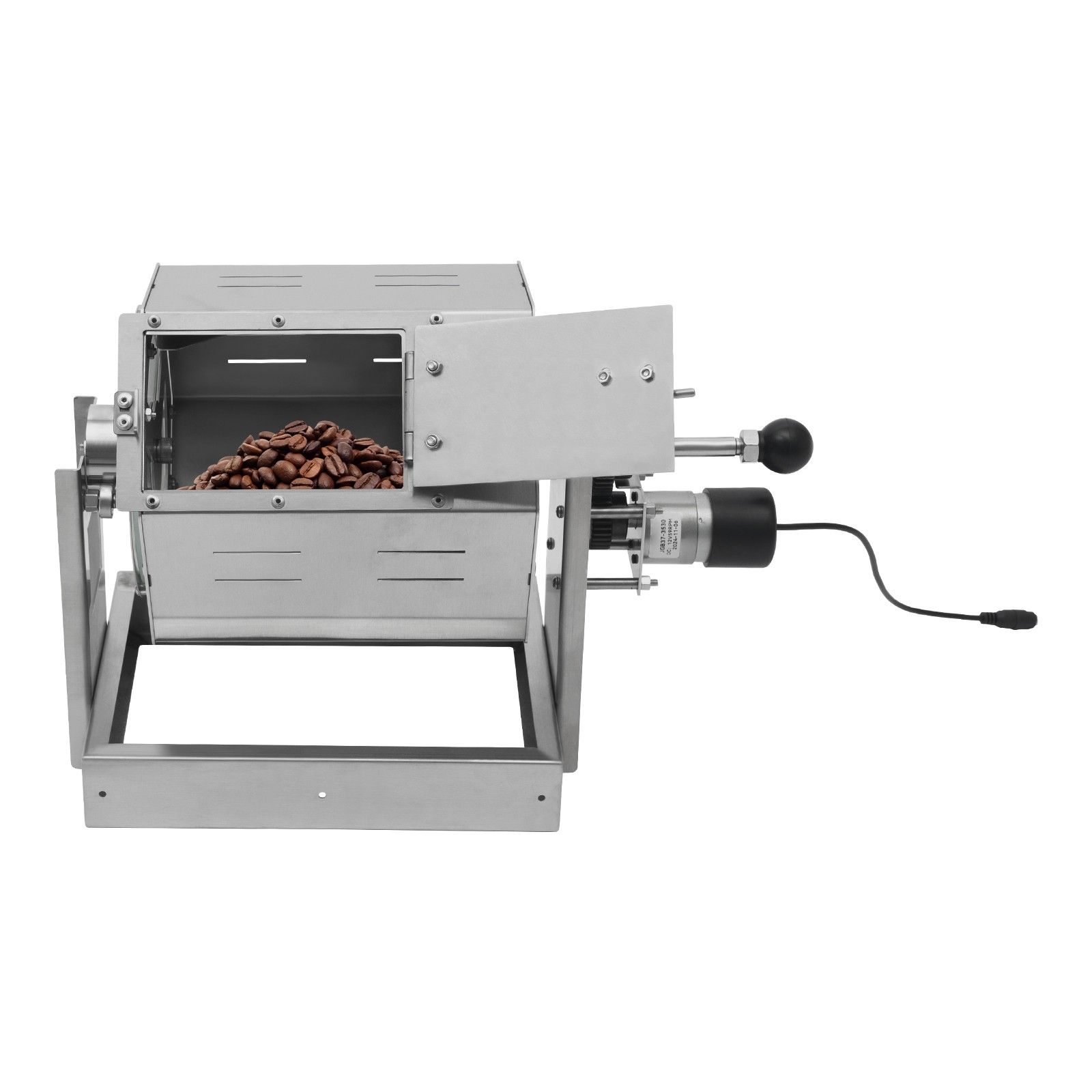 Commercial Electric Coffee Beans Roaster Machine 300-1200g with Thermometer