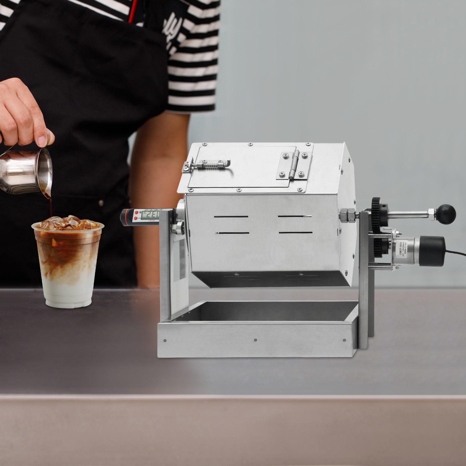 Electric Coffee Beans Roaster Machine Commercial Coffee Bean Roaster 300-1200g
