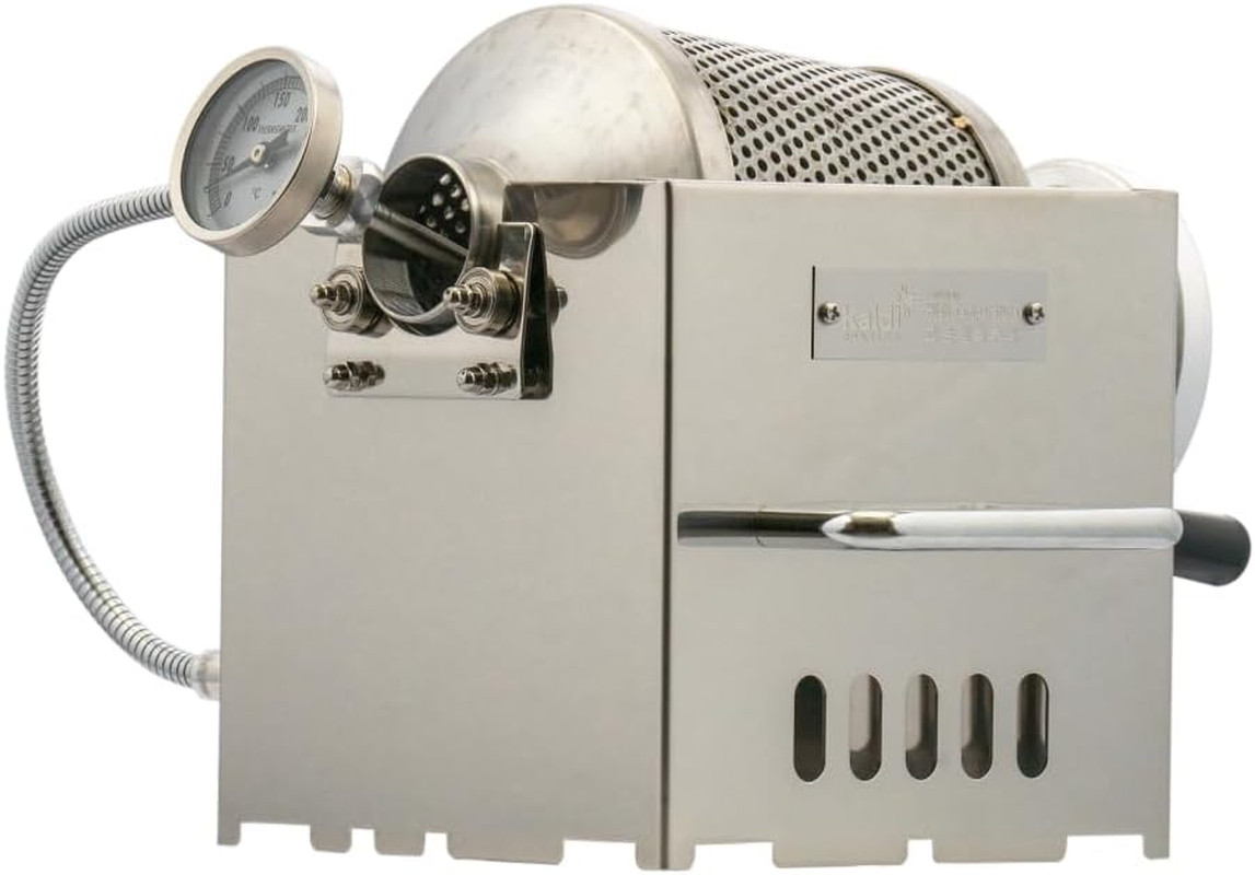 KALDI Mini Coffee Roaster – 200G Capacity, Manual & Motorized Options