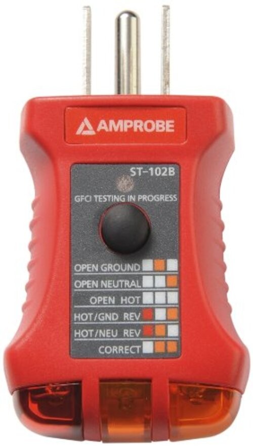 Home Electric Installation Kit ST-102B GFCI Socket Tester