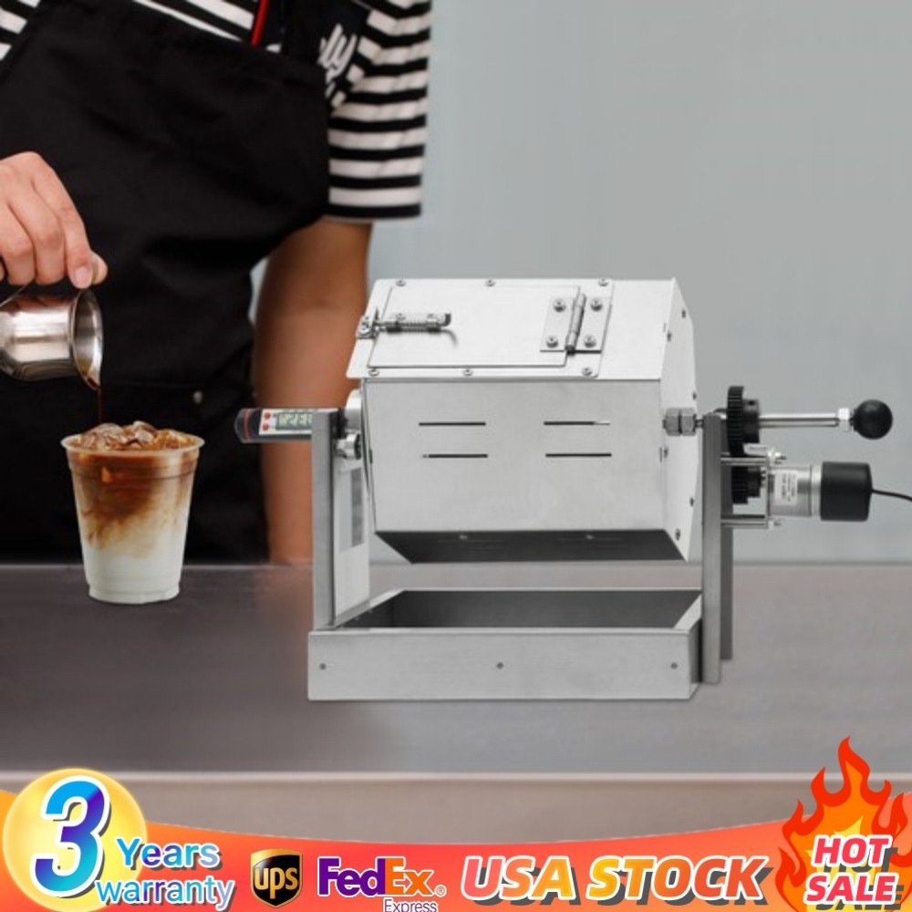 Electric Coffee Beans Roaster Machine Commercial Coffee Bean Roaster 300-1200g