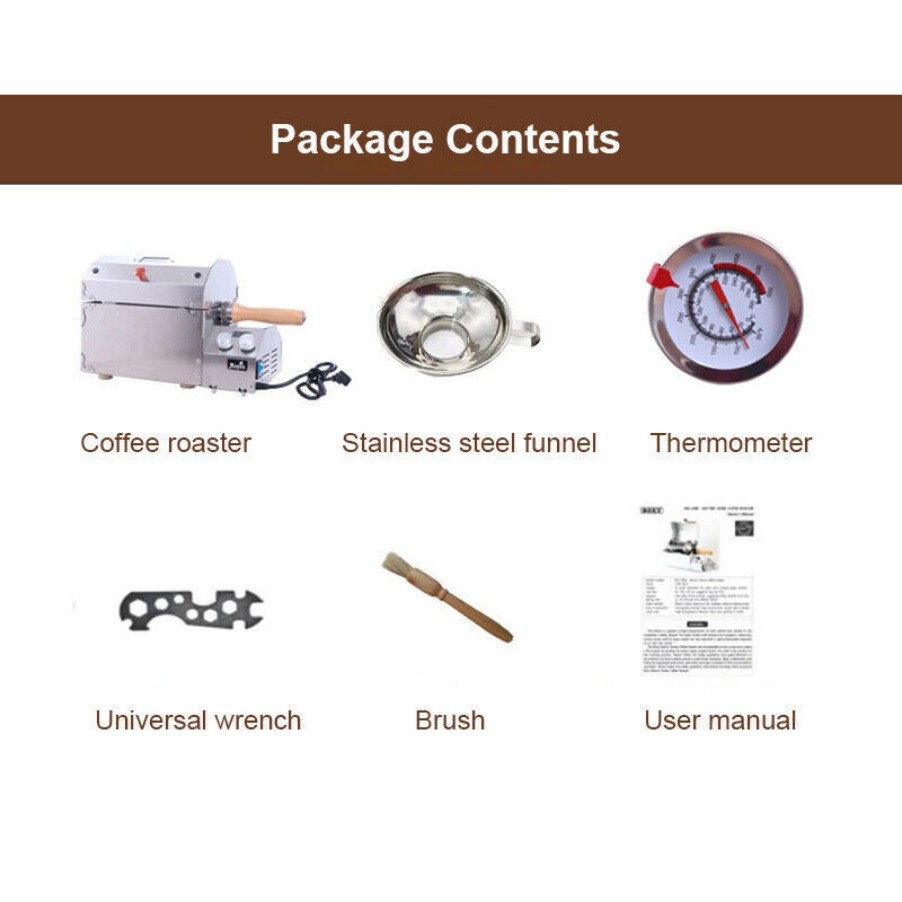 Home Coffee Roaster Coffee Bean Roaster Machine Coffee Sliver Skin Extractor400g