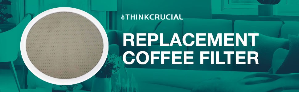 1 Replacement Disk Coffee – Washable and Reble Deluxe Stainl