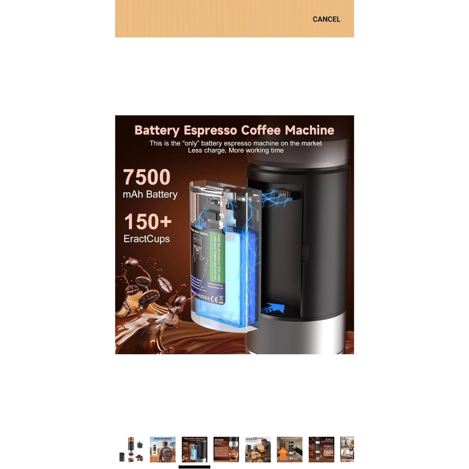 Portable 3 in 1 Expresso Maker