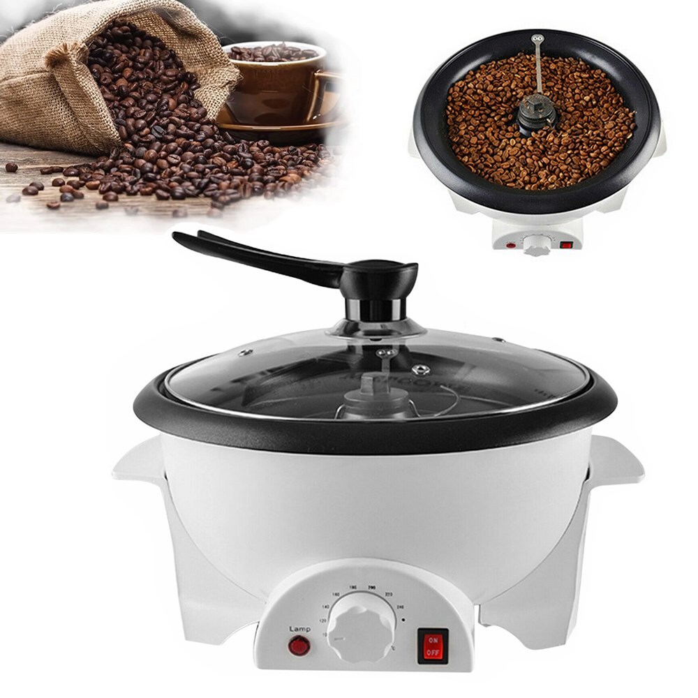 Electric Coffee Roaster Household Coffee Bean Roasting Baking Machine Home Use