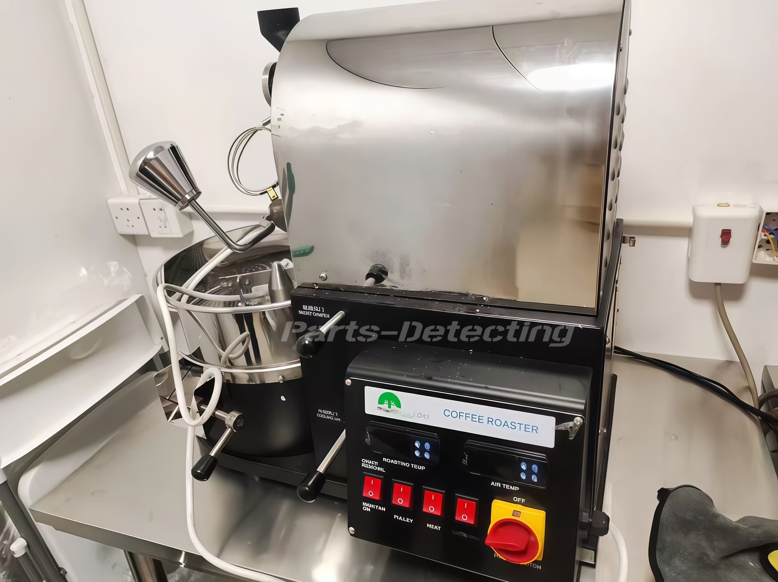 1KG Commercial Coffee Roaster Coffee Shop Boutique Bean Roaster 220V