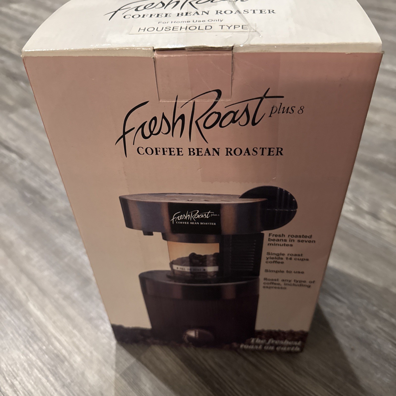 Fresh Roast Plus 8 Home Coffee Bean Air Roaster Countertop Electric FB01