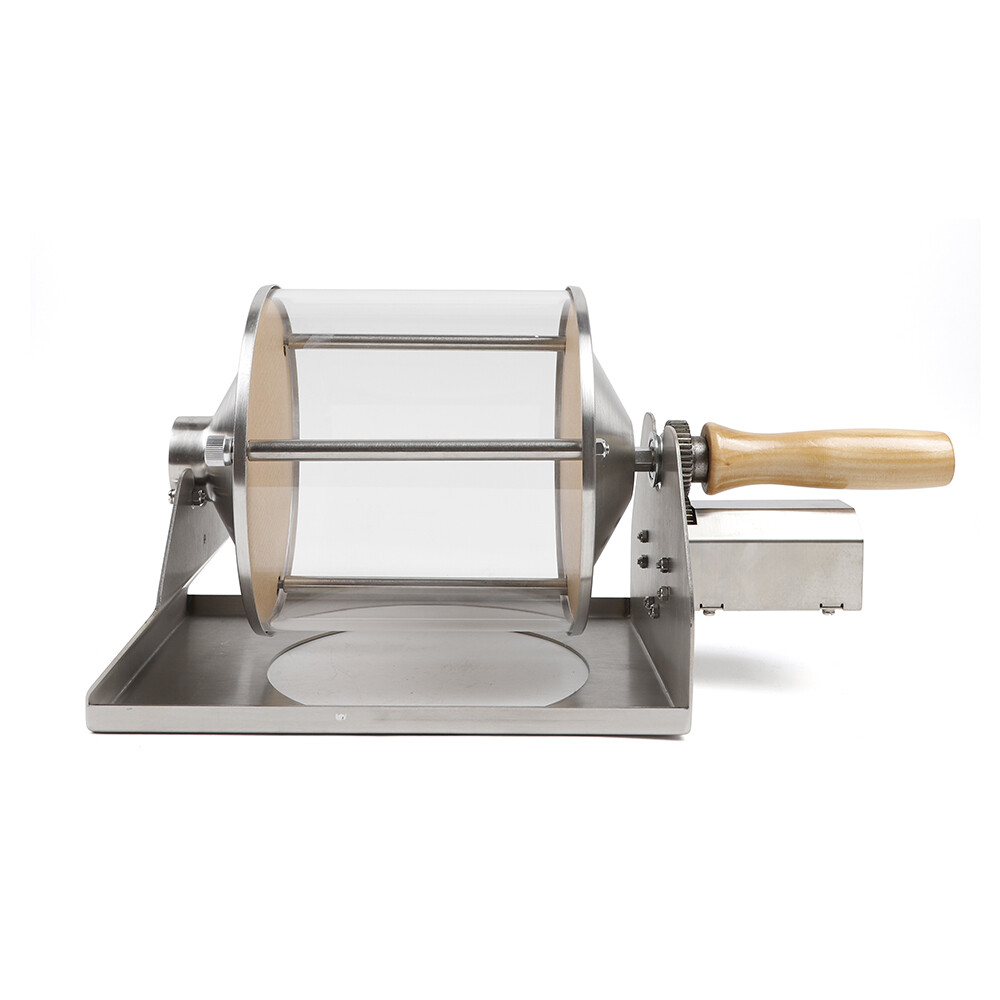 Coffee Bean Roaster 1 pound Roasting Machine Nuts Home Coffee shop Wooden handle