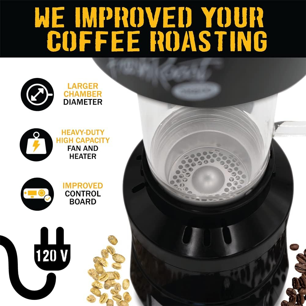 SR800 Coffee Roaster – Roast Coffee at Home – Variable Heat and Fan Control – Di