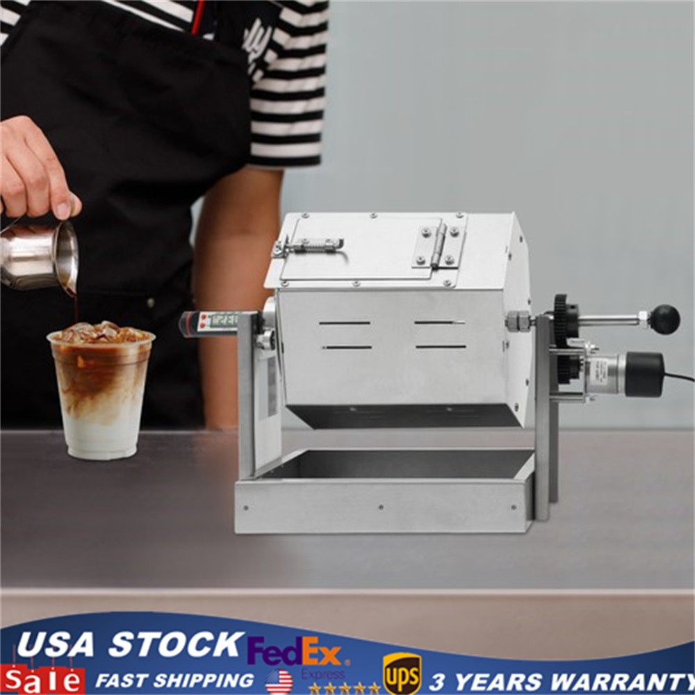 Electric Coffee Beans Roaster Machine Commercial Coffee Bean Roaster 300-1200g