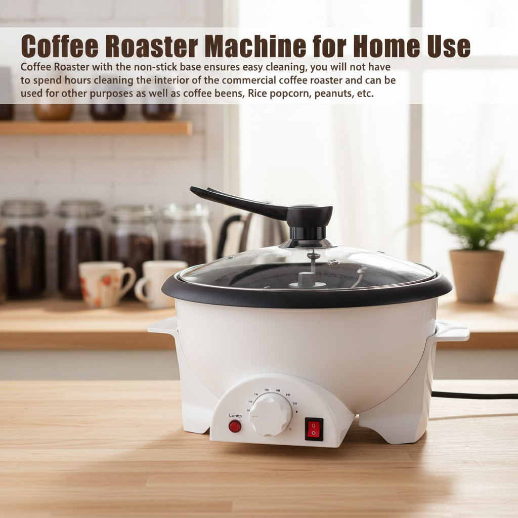 750G Electric Coffee Bean Roaster Machine Household Coffee Baker Roaste Upgraded