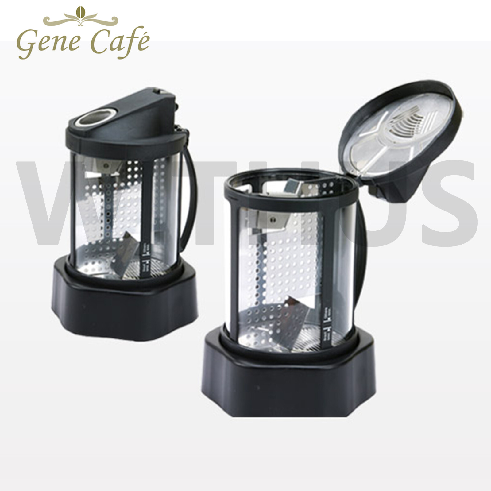 GENE CAFE CBR-101A Hot-Air Type Home Coffee Bean Roaster + Cooler Black/Red 220V