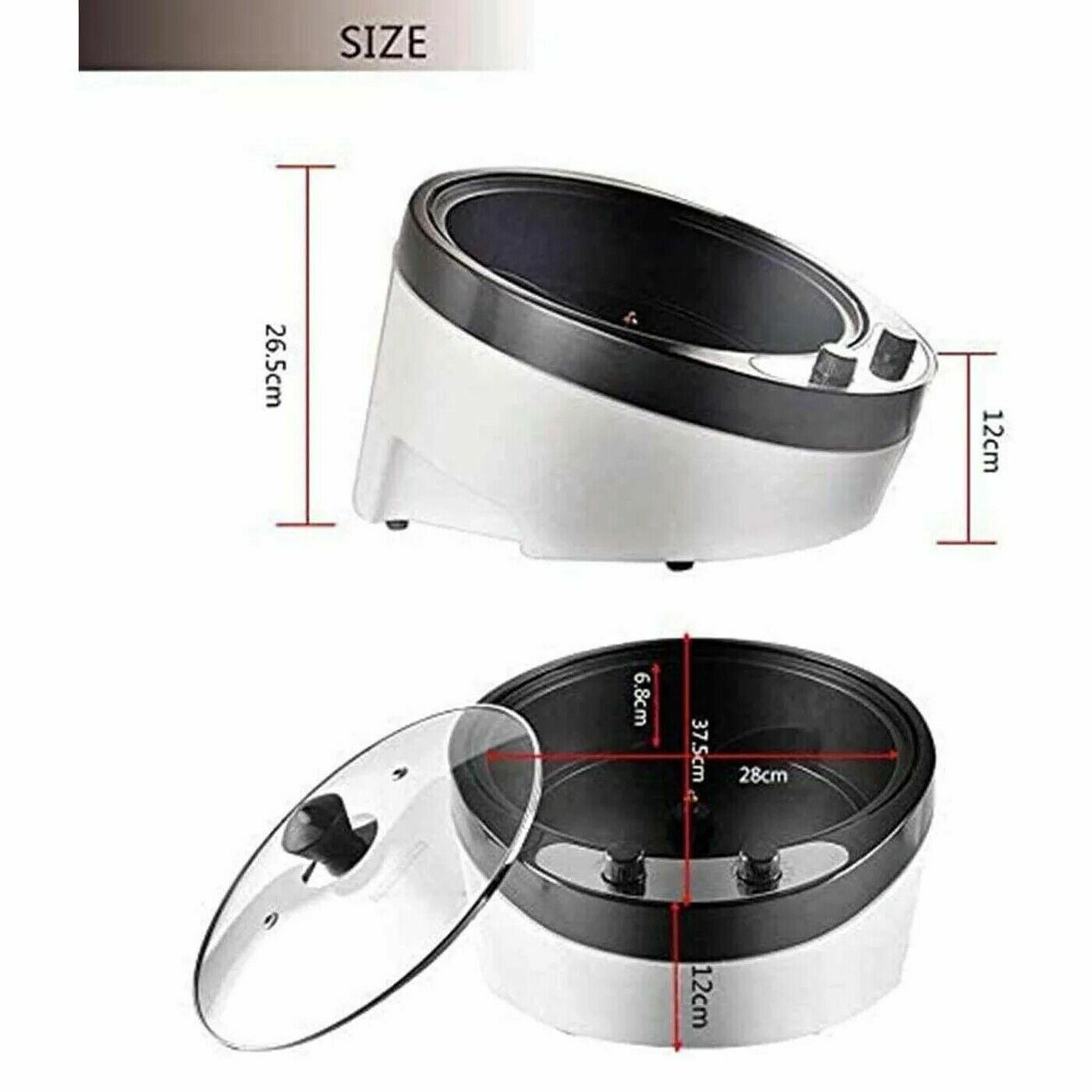 Electric Coffee Roaster Machine Coffee Bean Roasters for Home 110V 800W