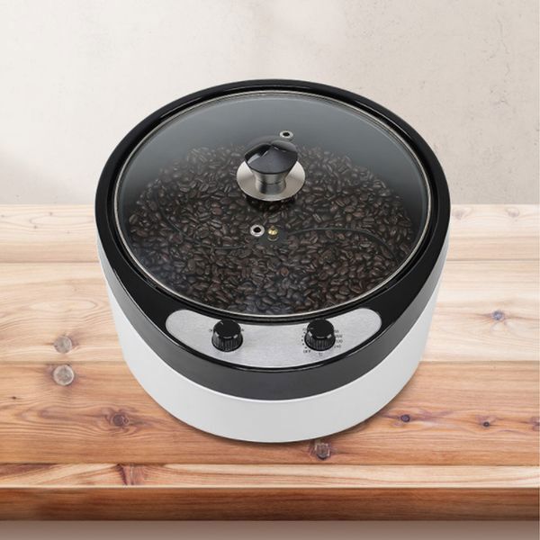 800g Electrical Coffee Bean Roaster Home Coffee Roasting Baking Machine 220V