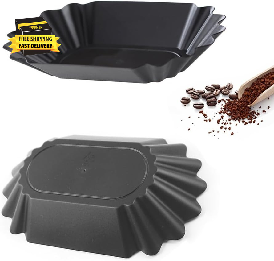2 Pack Coffee Scale Weight Boats Coffee Bean Weighing Tray Roast Whole Beans Pan