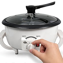 Home Coffee Bean Roaster Machine for Beginner Electric Nut Peanut Cashew