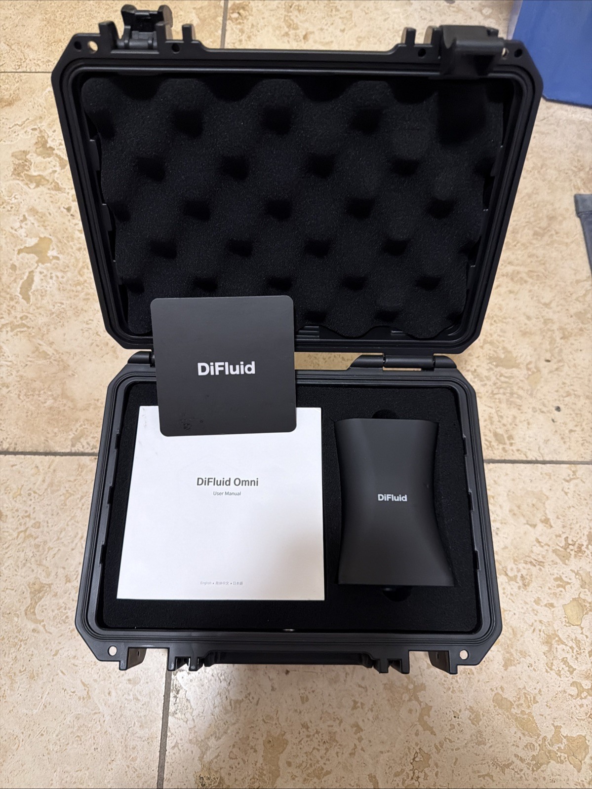 DiFluid Omni Coffee Bean Roast Level Roasting Degree & Particle Size Analyzer